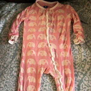 Kickee Pants Baby Girl's Ruffle Zip Coverall